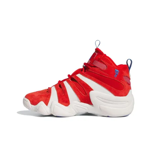 Adidas Crazy 8 Баскетбольные кроссовки MID Топ Красный Белый Унисекс
