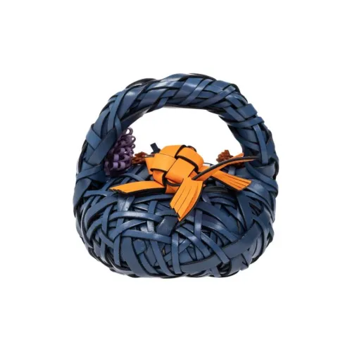 LOEWE Телячья кожа Сумка Женская Морской синий