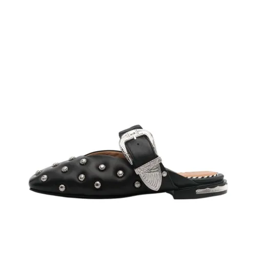 Toga Pulla Домашние тапочки 2 см Женские Черные