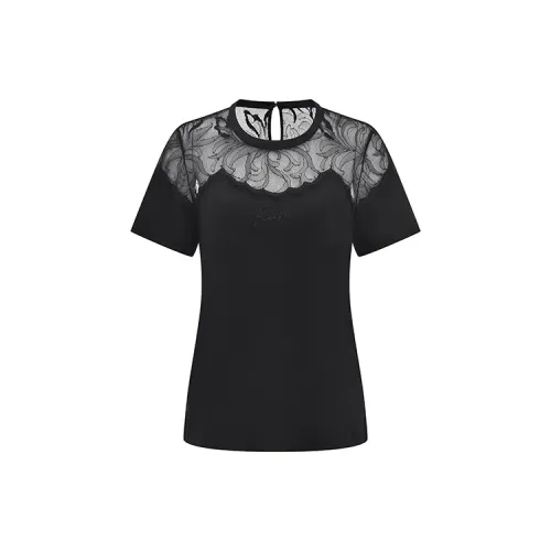 RARE Черные Женские Футболки