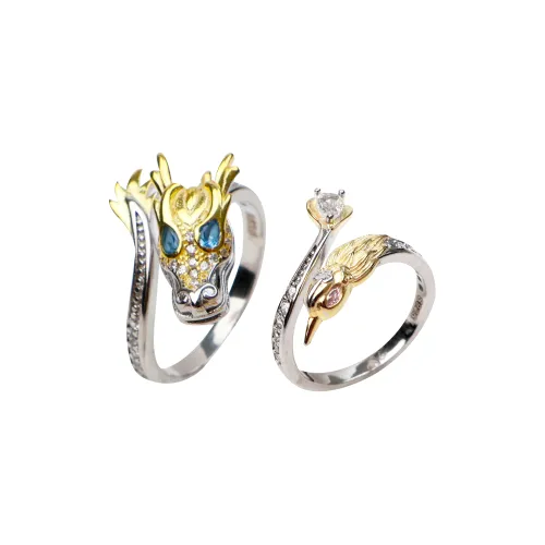 IOTS Кольца из стерлингового серебра 925 пробы Унисекс