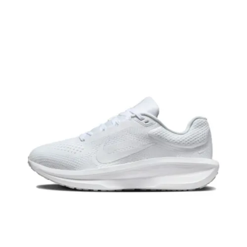 Nike Air Winflo 11 Беговые кроссовки Низкий Топ Белый Женский