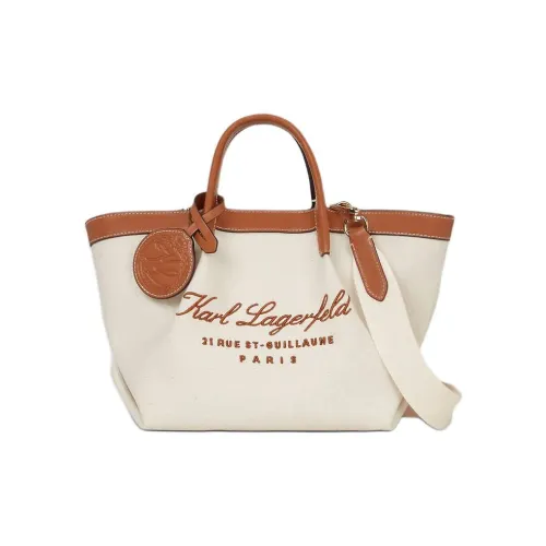 Karl Lagerfeld Хлопок с полиуретаном тоут сумка для покупок маленькая сумка женский натуральный