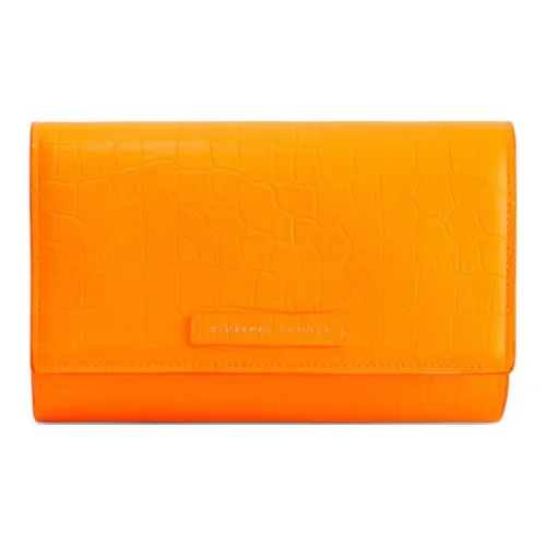 Giuseppe Zanotti GZ Клатч из искусственной кожи женский светло-оранжевый