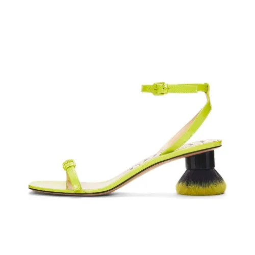 LOEWE One Ремень Сандалии 4CM Женские Желтые