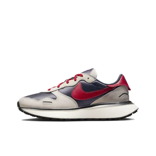 Nike Phoenix Waffle Повседневный Низкий Топ Серый Фиолетовый Красный Унисекс