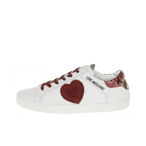 LOVE MOSCHINO Стильные Скейтбординги Женские Белые Красные