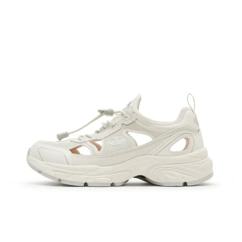 Champion Casual Low Top Молочно-белый/Пемзовый серый Женские