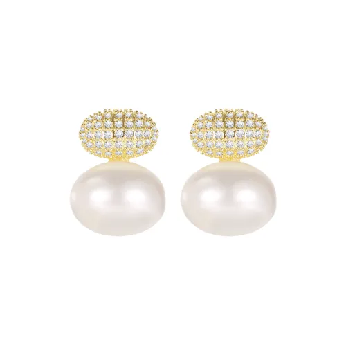Yi Can Искусственная жемчужина Серьги Женские