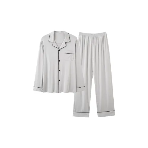 MIIOW Белый Мужской Пижамный Комплект