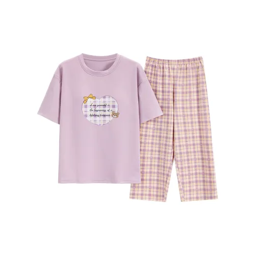 Mulong Family Пижамный комплект Женский Светлая лаванда