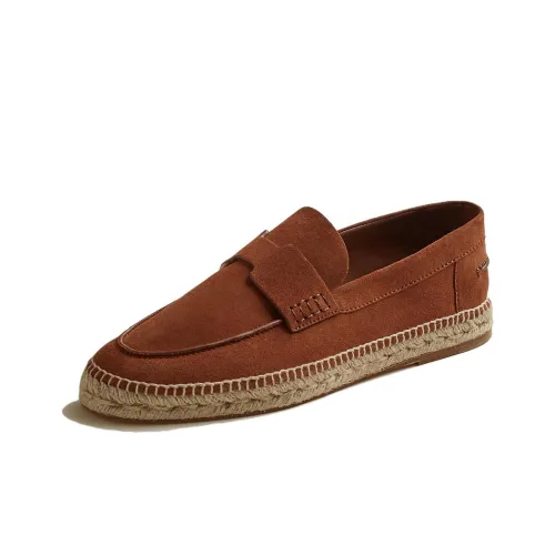 HERMES Мужская повседневная обувь цвет умбра