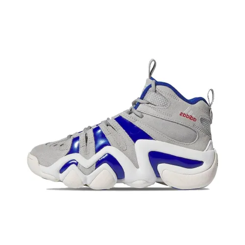 Adidas Crazy 8 Баскетбольные кроссовки MID Топ Серый Синий Мужской