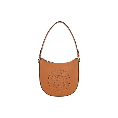 Karl Lagerfeld Корова Кожа С Кожей Вставка Сумка Сумка Через Плечо Женская Коричневая