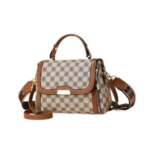 Weymond ПУ (полиуретан) Сумка через плечо Стандартная Женская Кофе Земляной Желтый