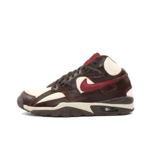 Nike Air Trainer SC Амортизация Износостойкий MID Топ Кроссовки для тренировок Унисекс Черный Белый Красный