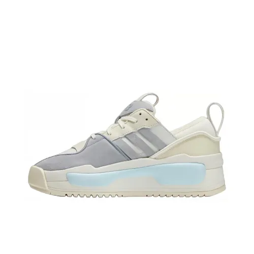 Y 3 Rivalry Low Скейтборд Кроссовки Унисекс Серый Белый