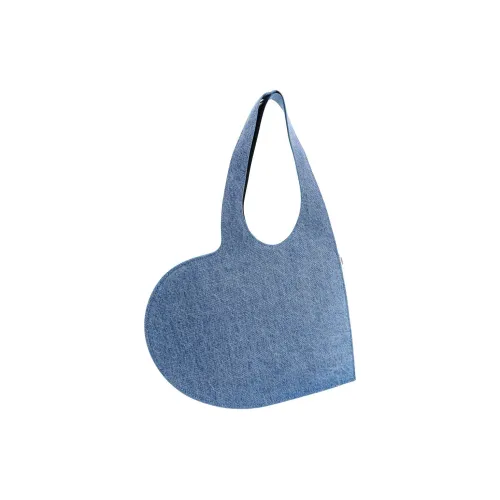 COPERNI Деним с кожаными вставками Сумка через плечо Женская Синяя