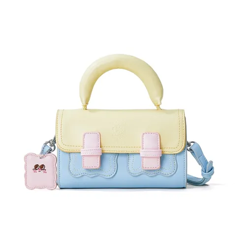 Sound For Life Сумка через плечо из синтетической кожи сумка на плечо мини-сумка женская желтая синяя синяя белая