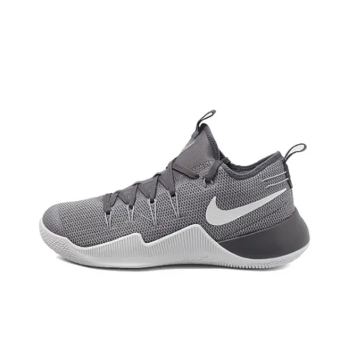 Nike Hypershift Баскетбольные кроссовки Низкий топ Темно-серый/Белый Мужской