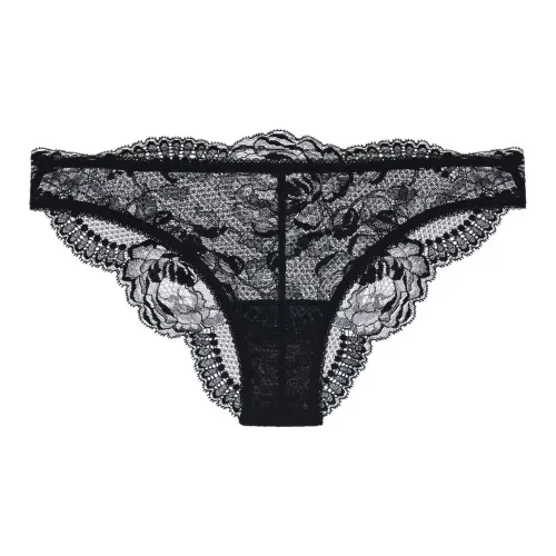 La Perla Кружево Бразильские Шорты Трусы Женские Черные