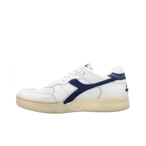 DIADORA Низкие кроссовки для скейтбординга Мужские Белые