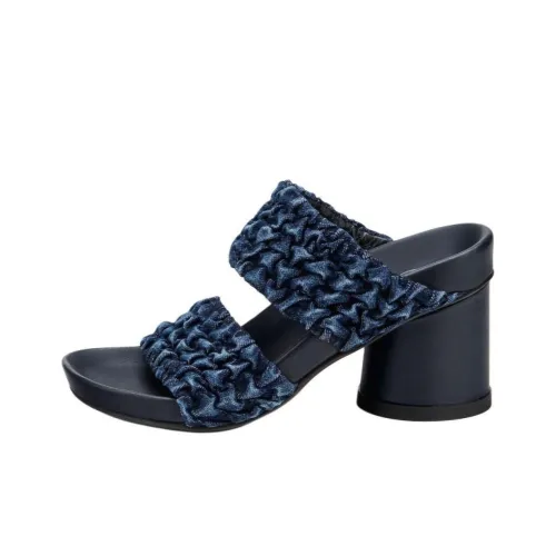 AGL Слипоны 6,5 см Женские Синие