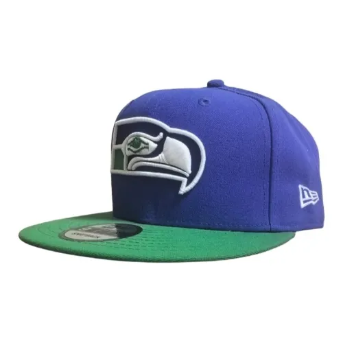 New Era Хлопковые кепки унисекс синие