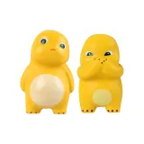 Трехмерная наклейка из ПУ (полиуретана) [Дракон с драгами + Жадный молочный дракон] 2 штуки