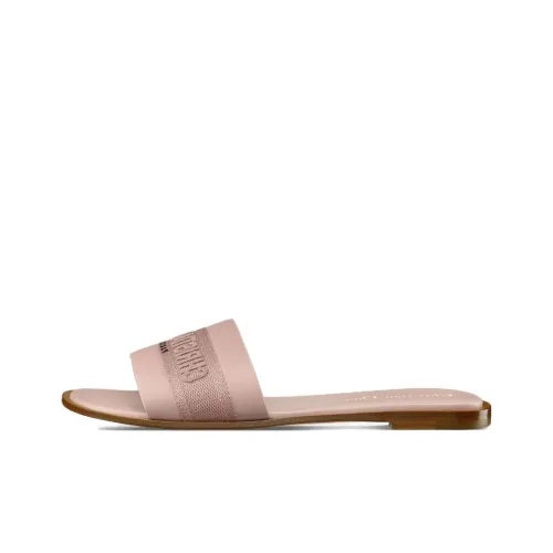 DIOR Dway Слипоны Женские Нюдово-розовый