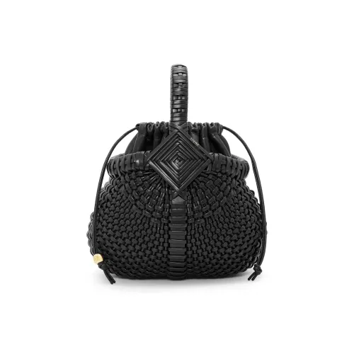 LOEWE Сумка из телячьей кожи сумка через плечо мини-сумка женская черная