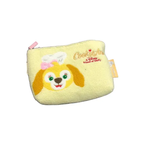Disney Плюшевый Монетница Кошелек Обычный Женский Желтый и Многоцветный