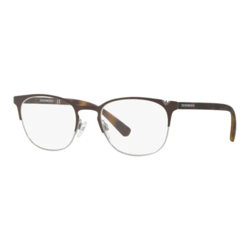 EMPORIO ARMANI Металл Круглые Оправы для очков Мужские Коричневые