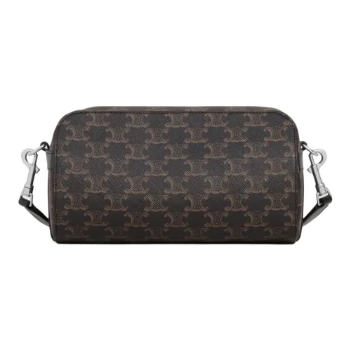 CELINE Сумка через плечо из коровьей кожи мужская черная