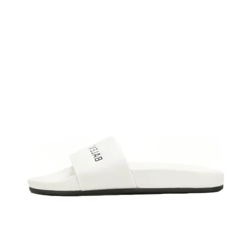 Balenciaga Pool Slide Тапочки Женские Белые