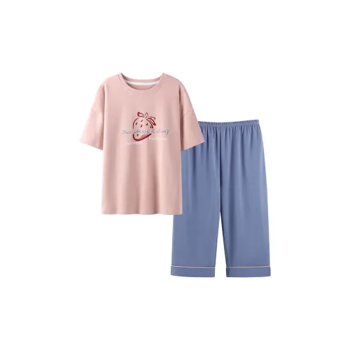 Follow the United States Пижамный комплект Женские Пыльно-розовый