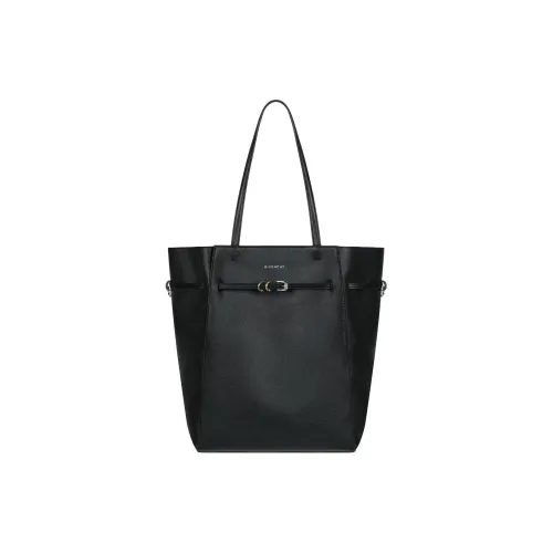 GIVENCHY Voyou Телячья кожа Тоут Сумка Сумка для покупок Сумка на плечо Сумка среднего размера Женская Черная