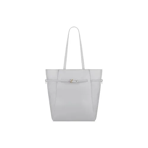 GIVENCHY Voyou Телячья кожа Тоут Сумка Сумка для покупок Сумка на плечо Сумка Маленькая Женская Светло-серая