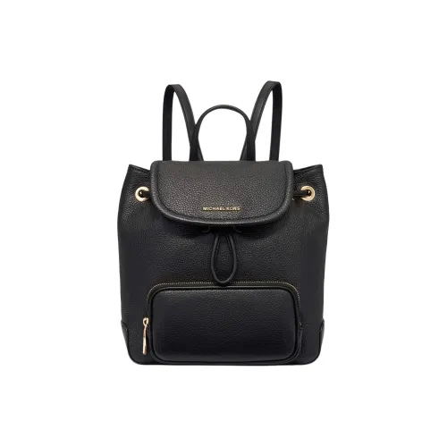 MICHAEL KORS Рюкзак из коровьей кожи с искусственной кожей маленький женский черный