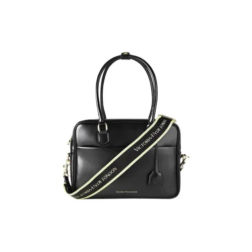 VICTORIA·HYDE Microfiber Synthetic Leather Business Travel Bags Standard Women's Black