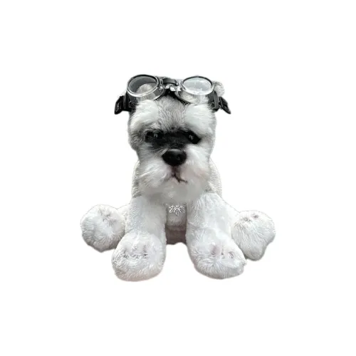 A Little Tide To Play Pilot Snowy Q Стиль Щенок Кукла Плюшевая Подвеска 13 см Рекомендуемая Высота