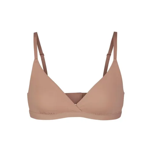 SKIMS FITS EVERYBODY Crossover Бюстгальтер Бюстгальтер Женский Sienna Охра