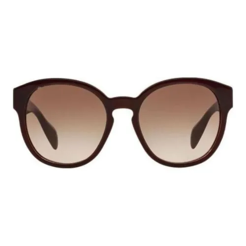 PRADA Butterfly Солнцезащитные очки Женские Красный Коричневый