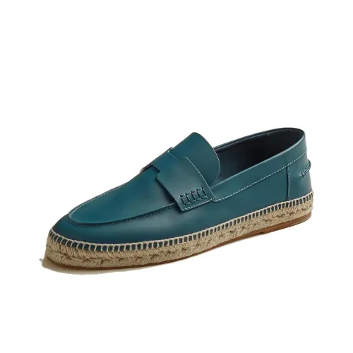 HERMES Мужская повседневная обувь Мужской Синий