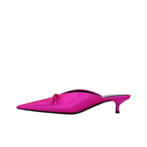 Balenciaga Knife Домашние тапочки Женские Фуксия