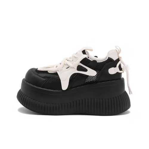 MILANLIANGE Амортизация Отводящий влагу Увеличение высоты Устойчивый к истиранию Противоскользящий Низкий Топ