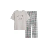 Мужской серо-бежевый