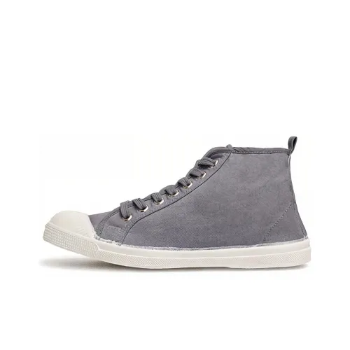 BENSIMON High-Top Canvas Shoes Women's