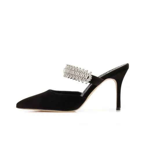 MANOLO BLAHNIK Домашние тапочки Женские