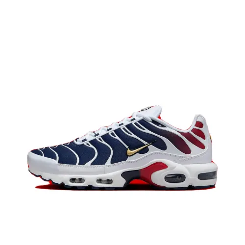 Nike Air Max Plus Casual Low Top Синий Белый Красный Мужской